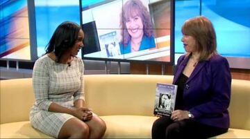 Author Roslyn Franken ABC Action News interview with host, ​Jasmine Styles